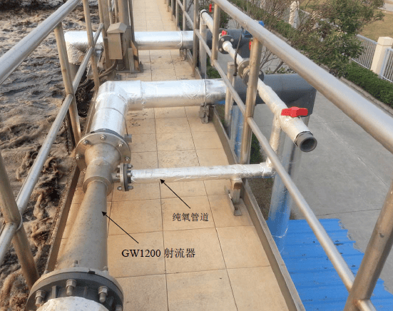 微孔曝氣現場環境圖